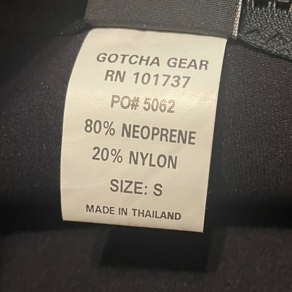 Gotcha Gear Men's Neoprene Shorty Surf Wet Suit NWT Size S - Picture 5 of 7